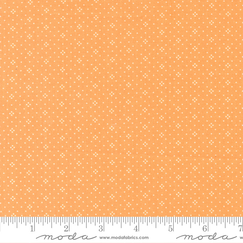 Eyelet Orange Yardage by Stacy Lest Hsu for Moda - 20488 74 - PRICE PER 1/2 YARD