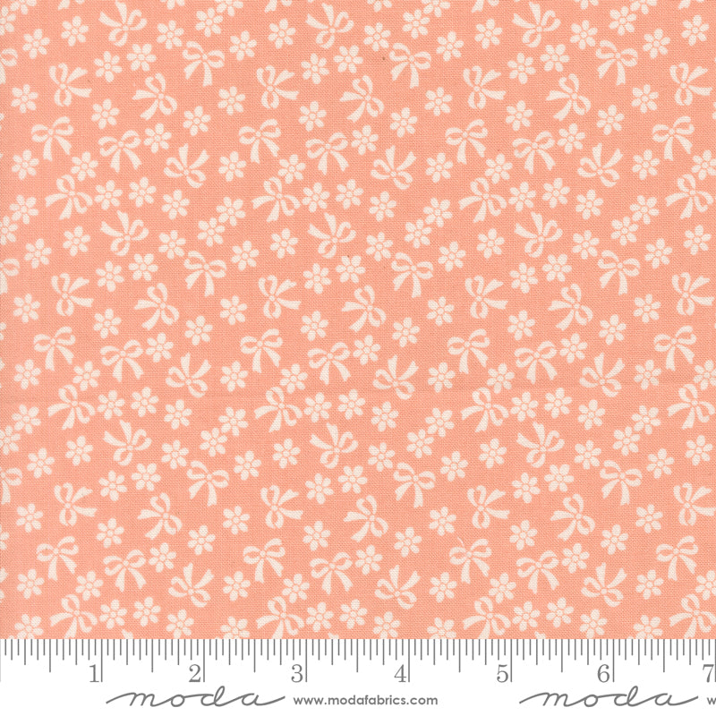 Handmade Sweetness Peach Yardage for Moda - 31793 17- PRICE PER 1/2 YARD