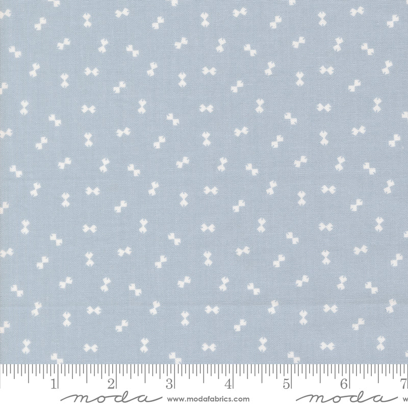 Handmade Sweetness Powder Blue Yardage for Moda - 31795 23- PRICE PER 1/2 YARD