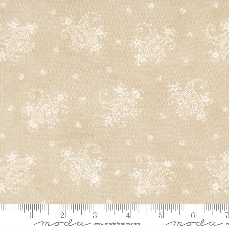 Breathtaking Blues Ecru Yardage for Moda -44405 12- PRICE PER 1/2 Yard