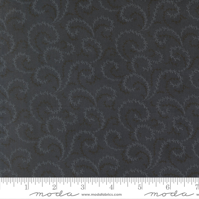 Breathtaking Blues Midnight Yardage for Moda -44407 15- PRICE PER 1/2 Yard