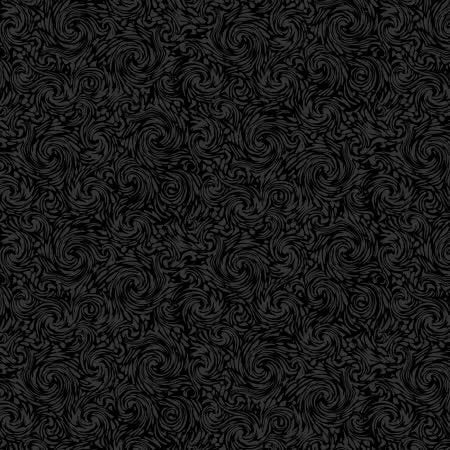 Black Swirl Texture Yardage by Timeless Treasures-C3310-BLACK - PRICE PER 1/2 YARD
