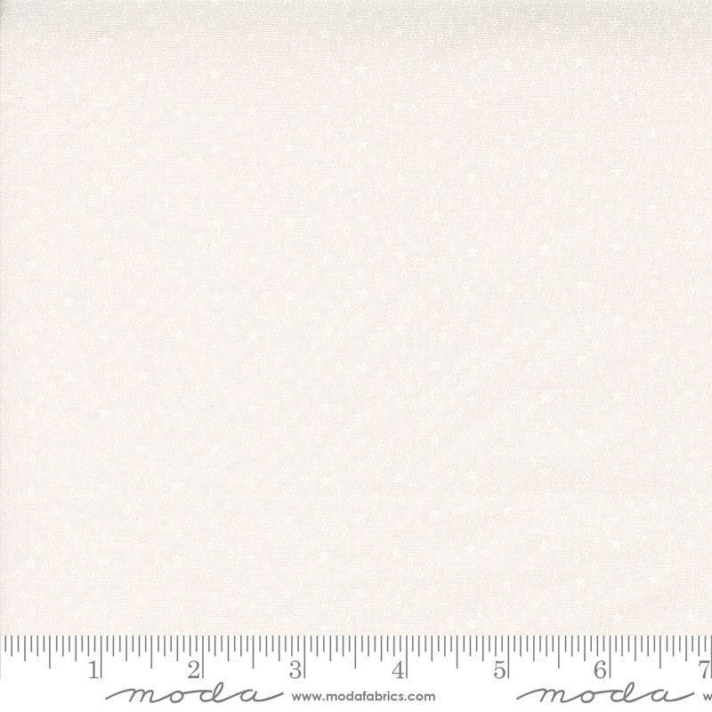 Itty Bitty BG Gath Off White Wh Yardage by Moda 49287 11 - PRICE PER 1/2 YARD