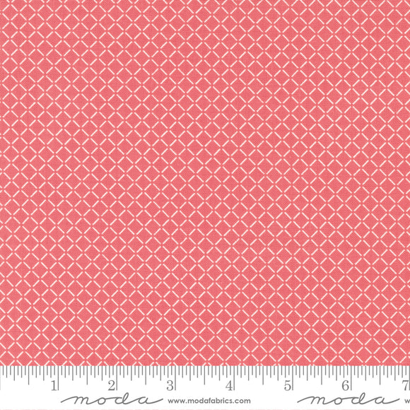 Lighthearted Summer Plaids Pink Ydg by for Moda - 55295 15 - PRICE PER 1/2 YARD