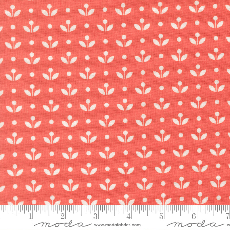 Bloomsberry Nantucket Red Yardage for Moda -55357 17 PRICE PER 1/2 YARD