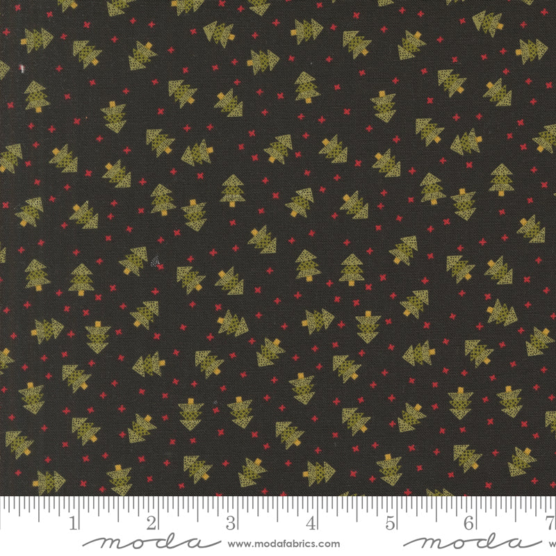 Emmitt and Ivy Black Yardage for Moda - 55692 17 - PRICE PER 1/2 YARD