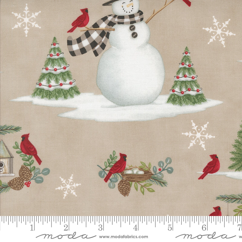 Winter Friends Fog Yardage for Moda - 56130 12 - PRICE PER 1/2 YARD