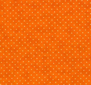 Essential Dots Orange Yardage by Moda 8654-34 - PRICE PER 1/2 YARD