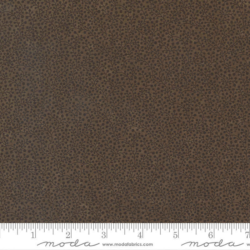 Fluttering Leaves Dots Blenders Bark Ydg for Moda 9737 18 - PRICE PER 1/2 YARD