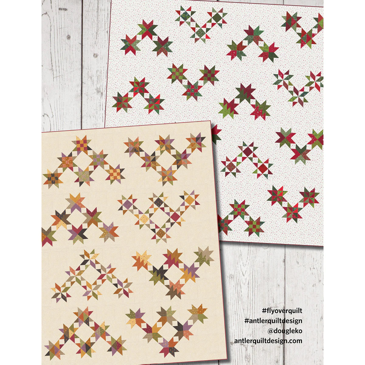Flyover Block of the Month Book by Antler Quilt Design