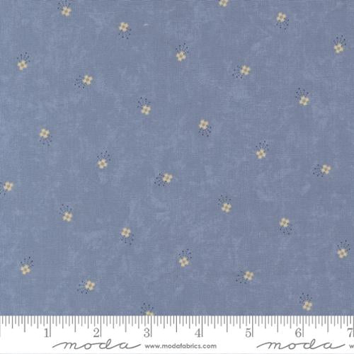 Bluebirds Nest Light Blue Yardage for Moda - 9803 24 - PRICE PER 1/2 YARD