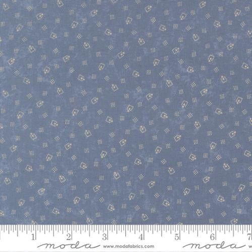 Bluebirds Nest Light Blue Yardage for Moda - 9804 24 - PRICE PER 1/2 YARD