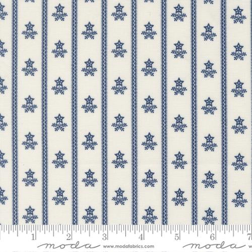 American Gatherings III Cloud Nautica Yardage for Moda - 49322 24 - PRICE PER 1/2 YARD