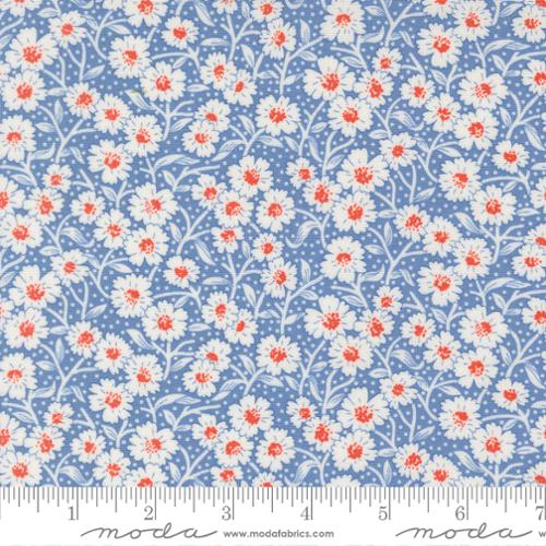 Rosie Blueberry Yardage for Moda - 35424 18 - PRICE PER 1/2 YARD