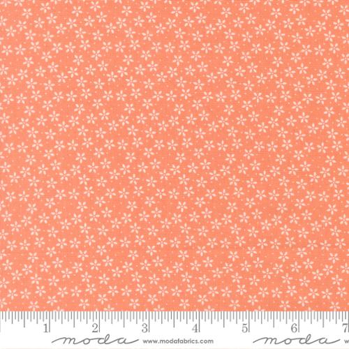Pastel Prairie Coral Yardage for Moda - 31783 33 - PRICE PER 1/2 YARD