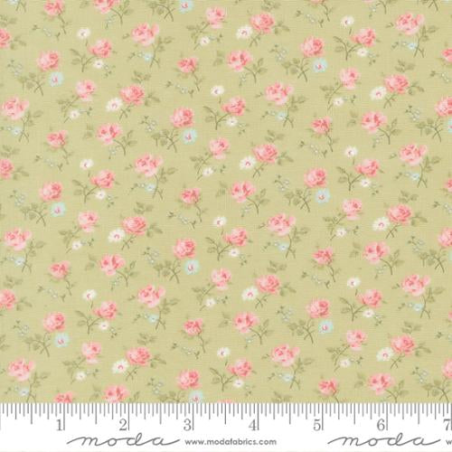 Abide Light Green Yardage for Moda - 18791 15 - PRICE PER 1/2 YARD