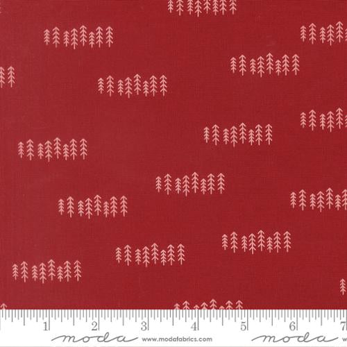 Chilly The Forest Red Yardage for Moda - 55713 22 - PRICE PER 1/2 YARD