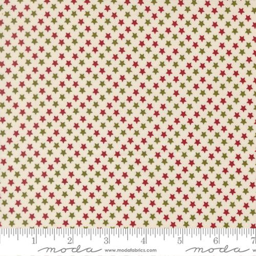 Chilly Star Bright Vanilla Yardage for Moda - 55714 11 - PRICE PER 1/2 YARD