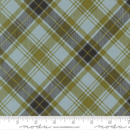 Chilly Christmas Plaid Storm Yardage for Moda - 55715 25 - PRICE PER 1/2 YARD