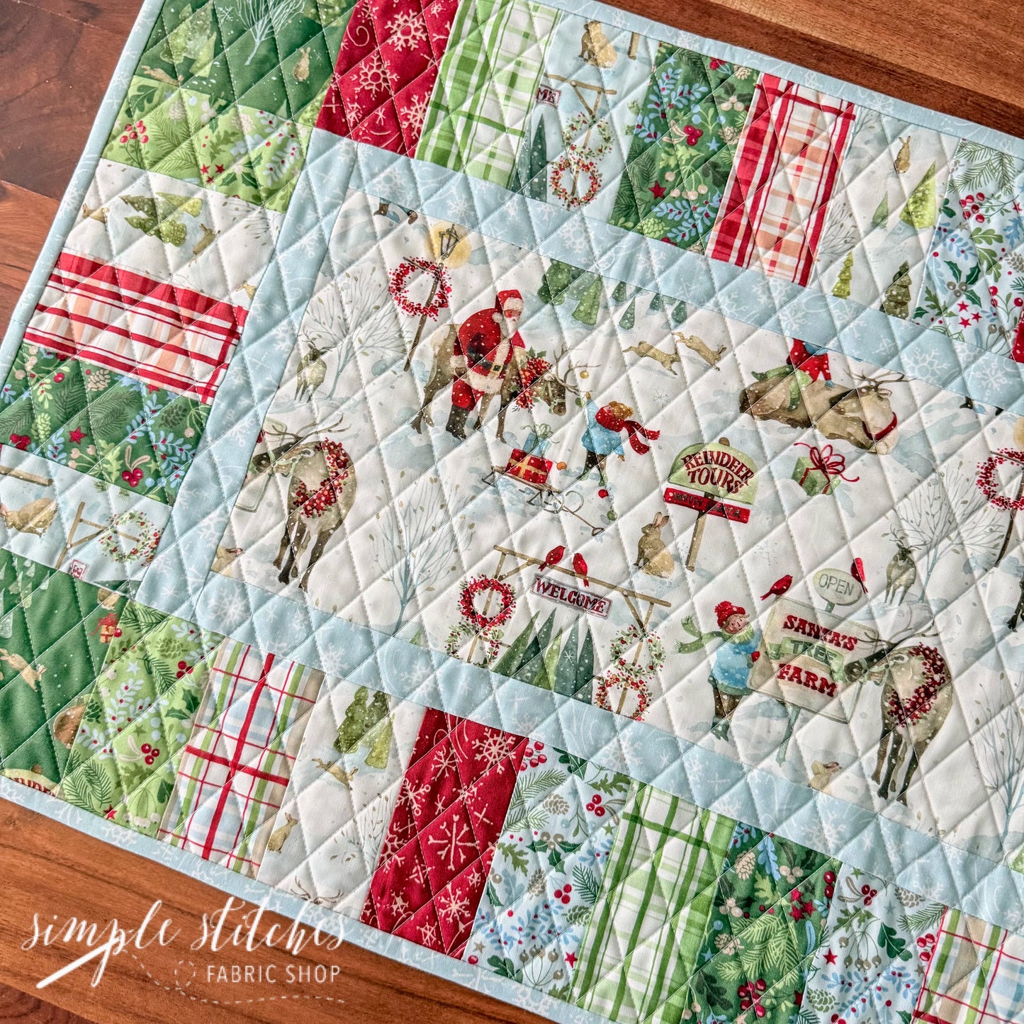 Bentley Table Runner - made by Peggy