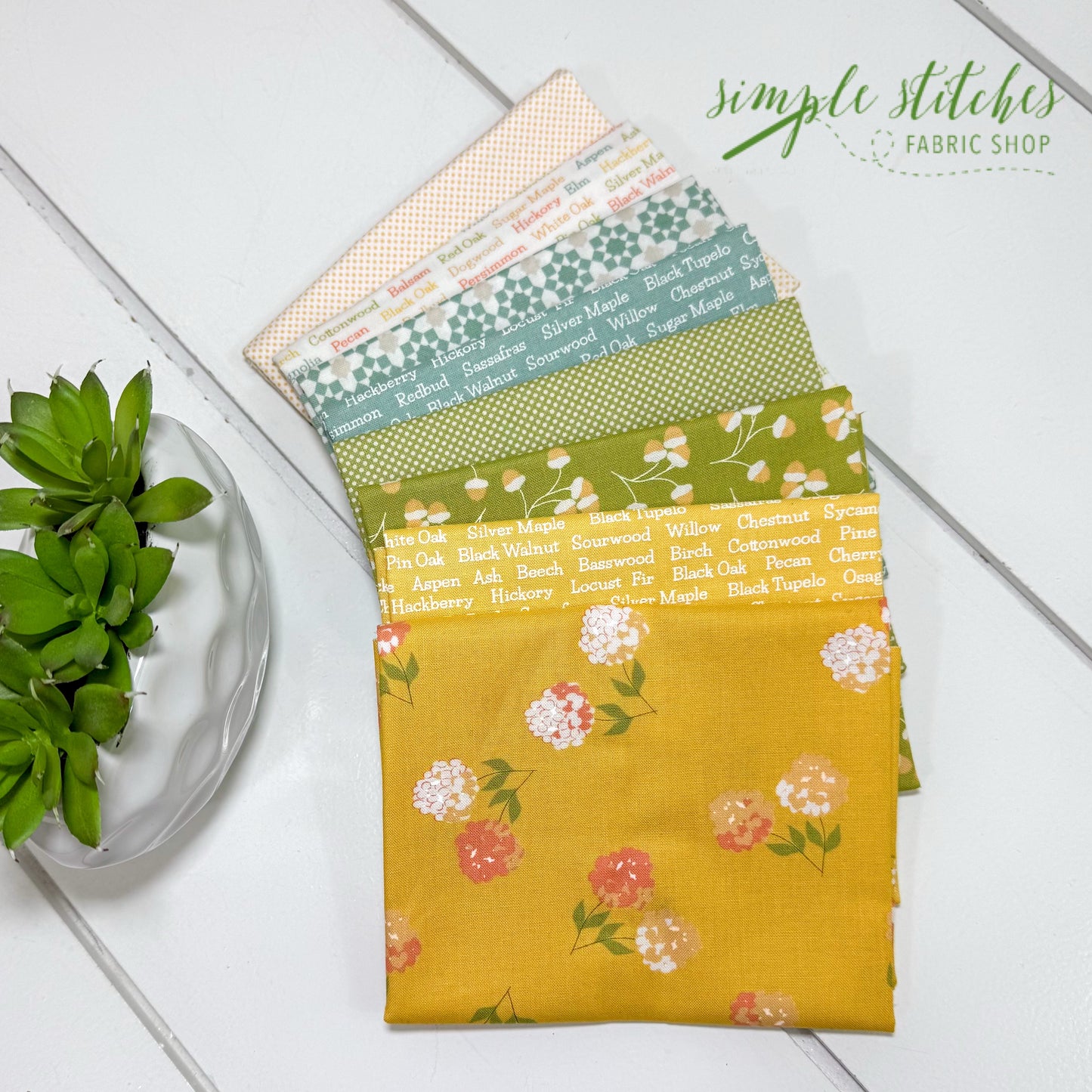 Cozy Fall Simple Bundle (8) Fat Quarter Bundle