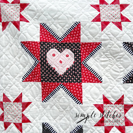 Love Struck Paper Pattern - WHOLESALE (set of 10)