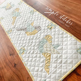 Feathers Runner Kit - Floral Backing