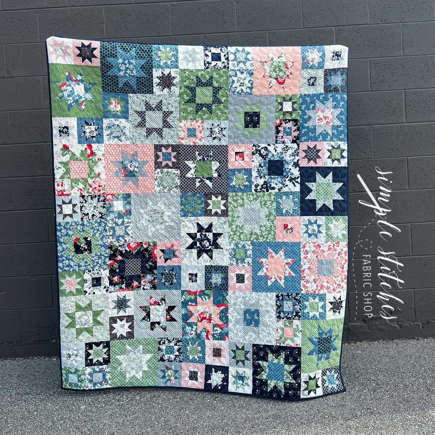 Scrappy Seasons Quilt - Paper Pattern - WHOLESALE (set of 10)
