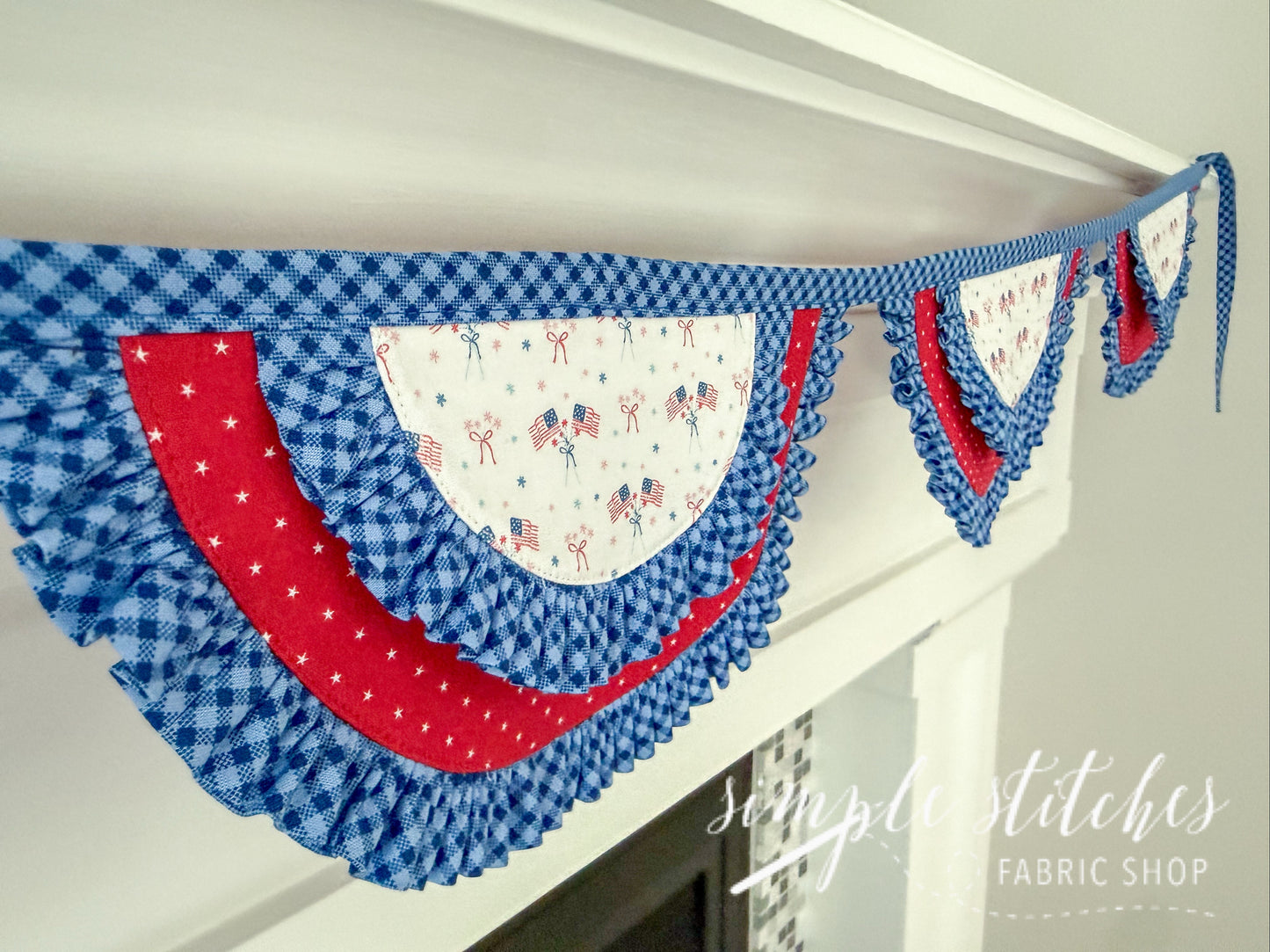Sweet Heritage Bunting- Made by Myra