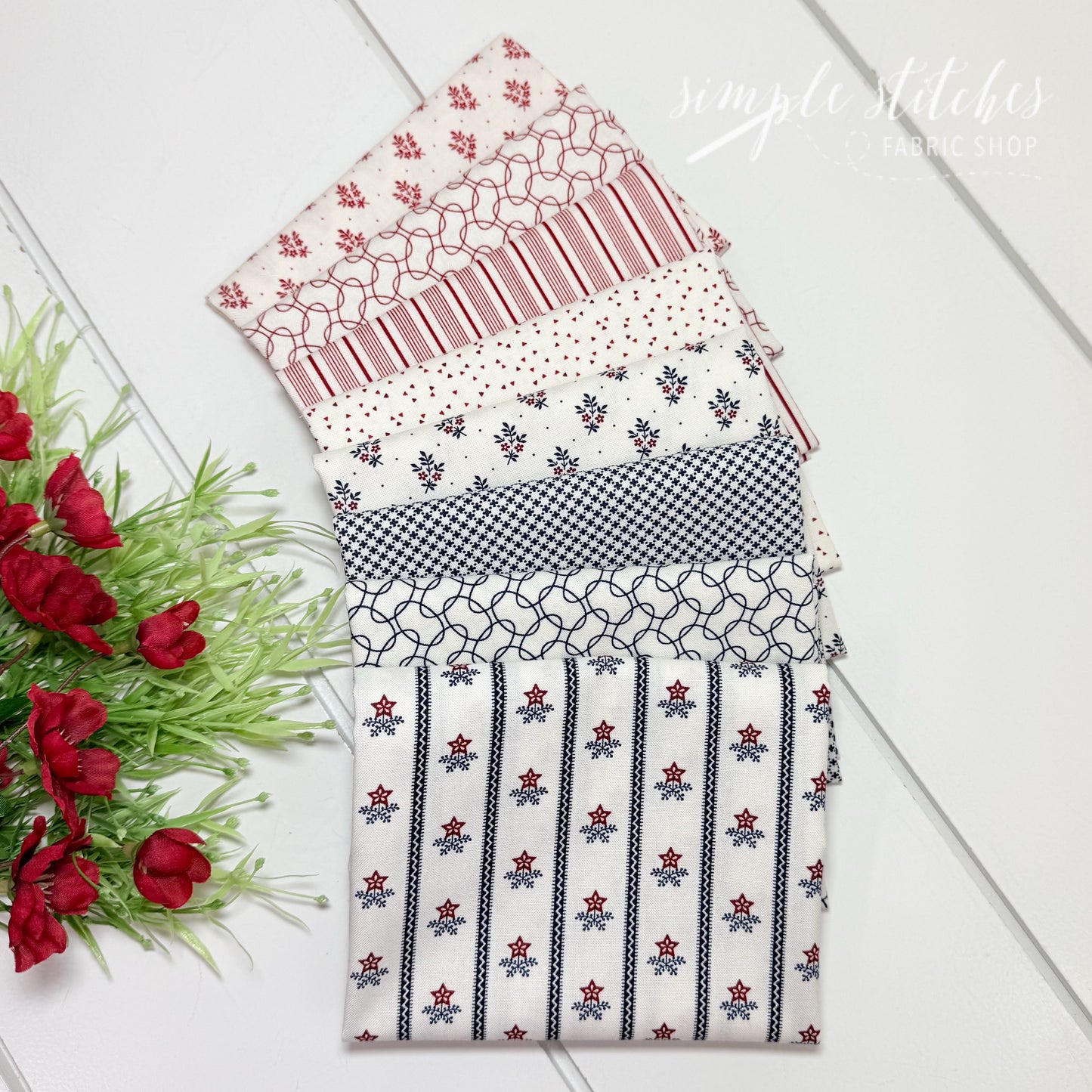 American Gatherings III Simple Bundle (8) Fat Quarter Bundle