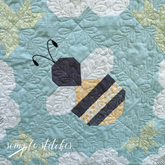 Starlit Daisies Quilt Paper Pattern - WHOLESALE (set of 10)