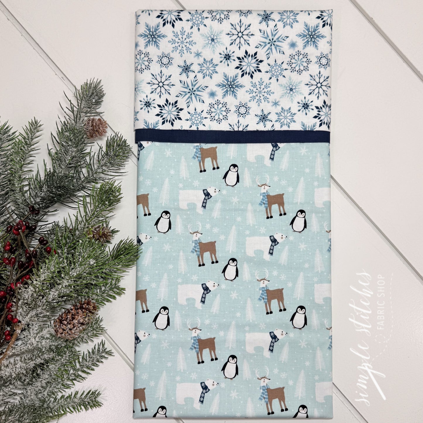 Winter Magic Pillowcase Kit with Free Pattern