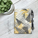 Fern Leaves Notebook with Cover - made by Janette