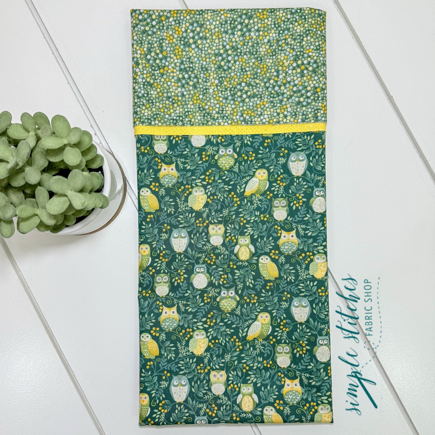 Sleepy Owls Pillowcase Kit with Free Pattern