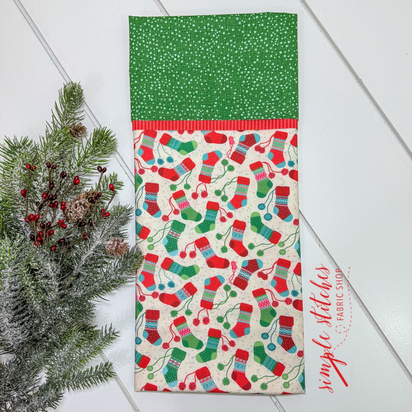 Stockings Pillowcase Kit with Free Pattern