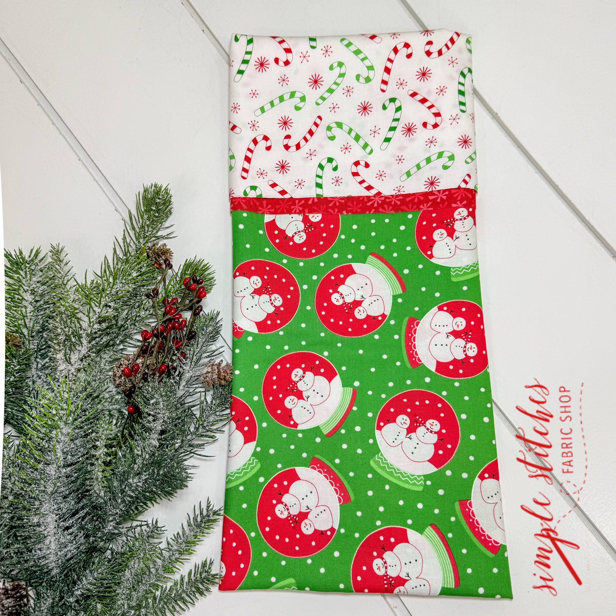 Snowtime Pillowcase Kit with Free Pattern