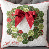 A Hexie Christmas Pillow PDF Pattern