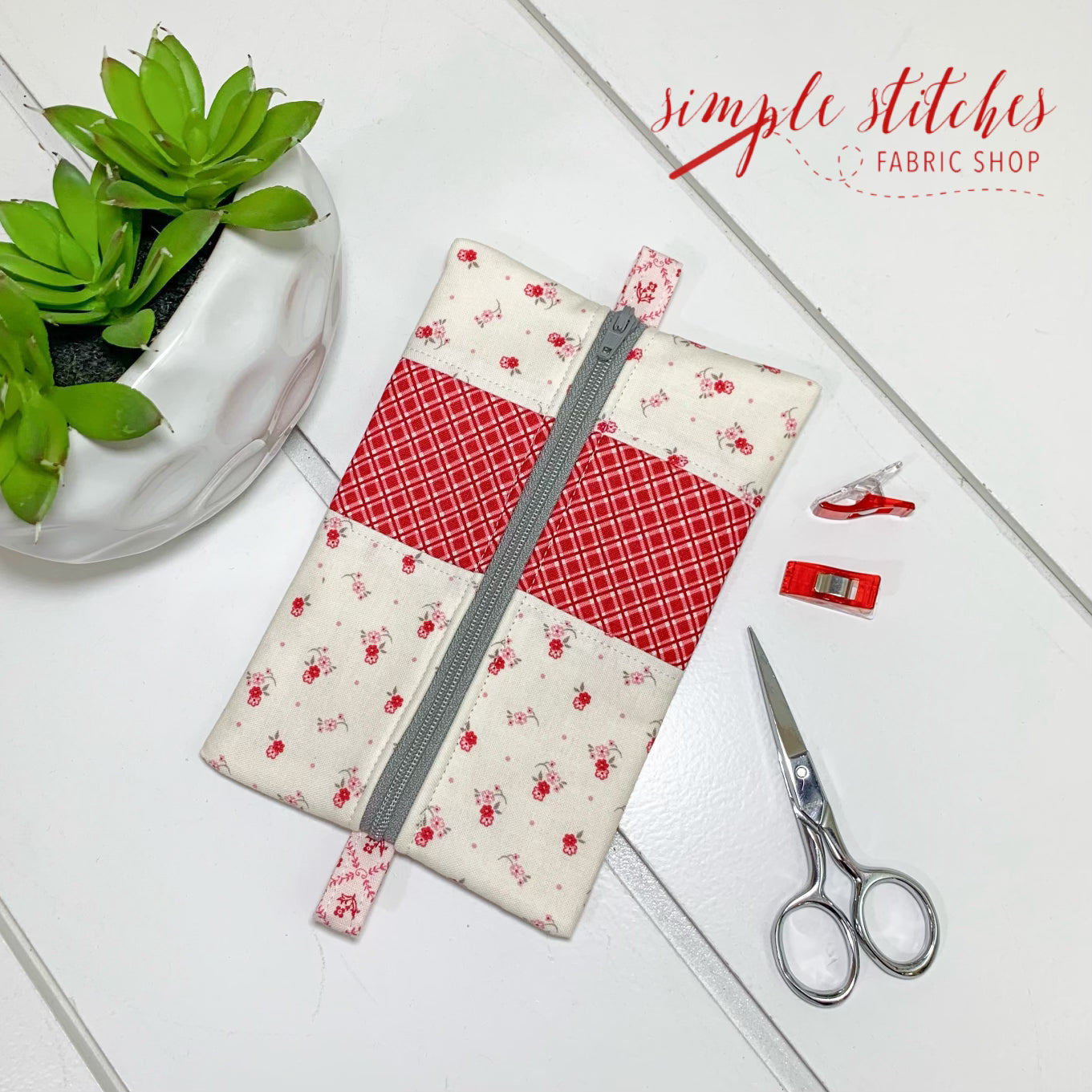 Flat Sack Notions Bag PDF Pattern
