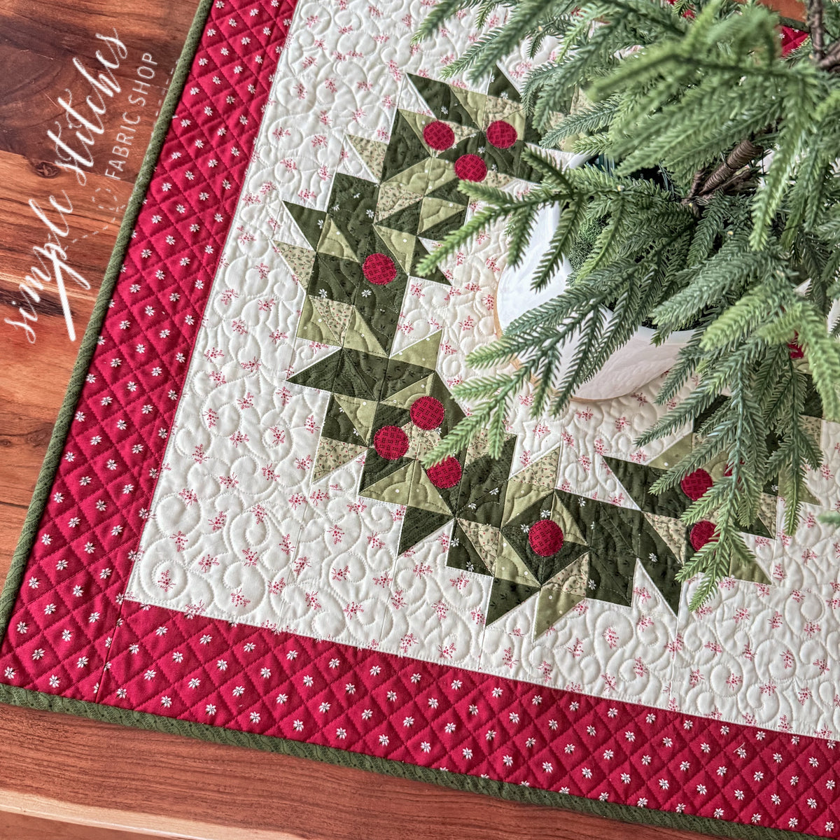 Joy Wreath Mini Quilt Kit