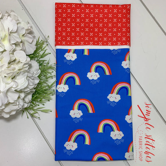 Rainbows Pillowcase Kit with Free Pattern