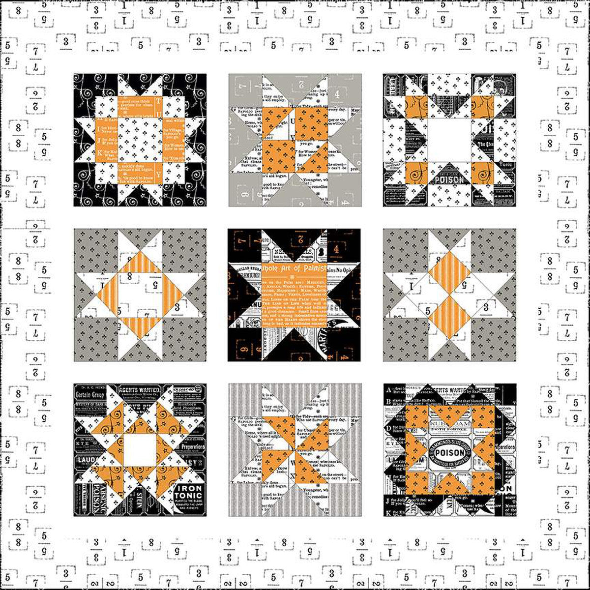 Star Sampler Quilt Kit