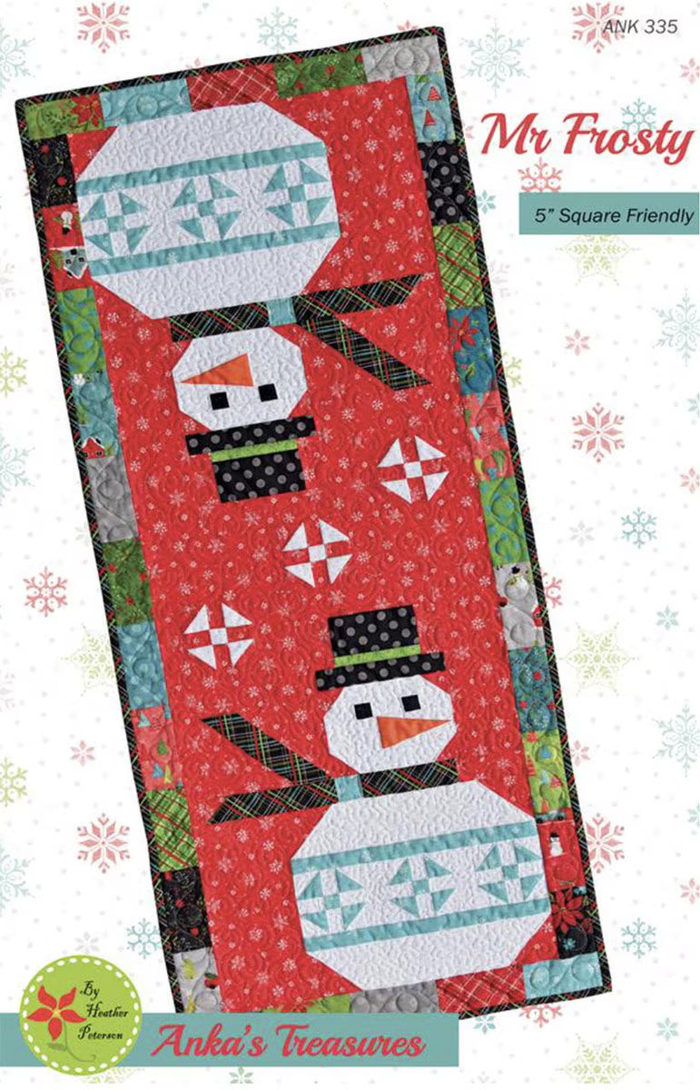Mr. Frosty Quilt Table Runner Kit