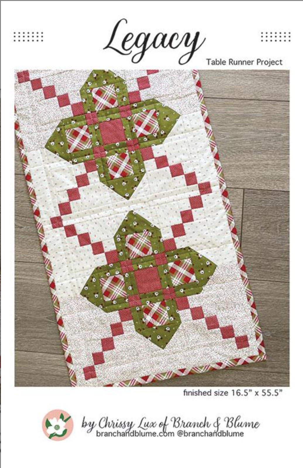 Christmas Time Legacy Runner Kit- Green Backing