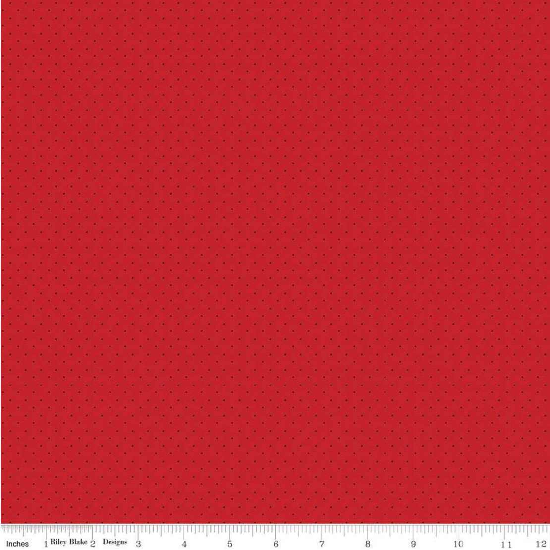 American Jane Pindots Brick Yardage for RBD- C840 BRICK - PRICE PER 1/2 YARD