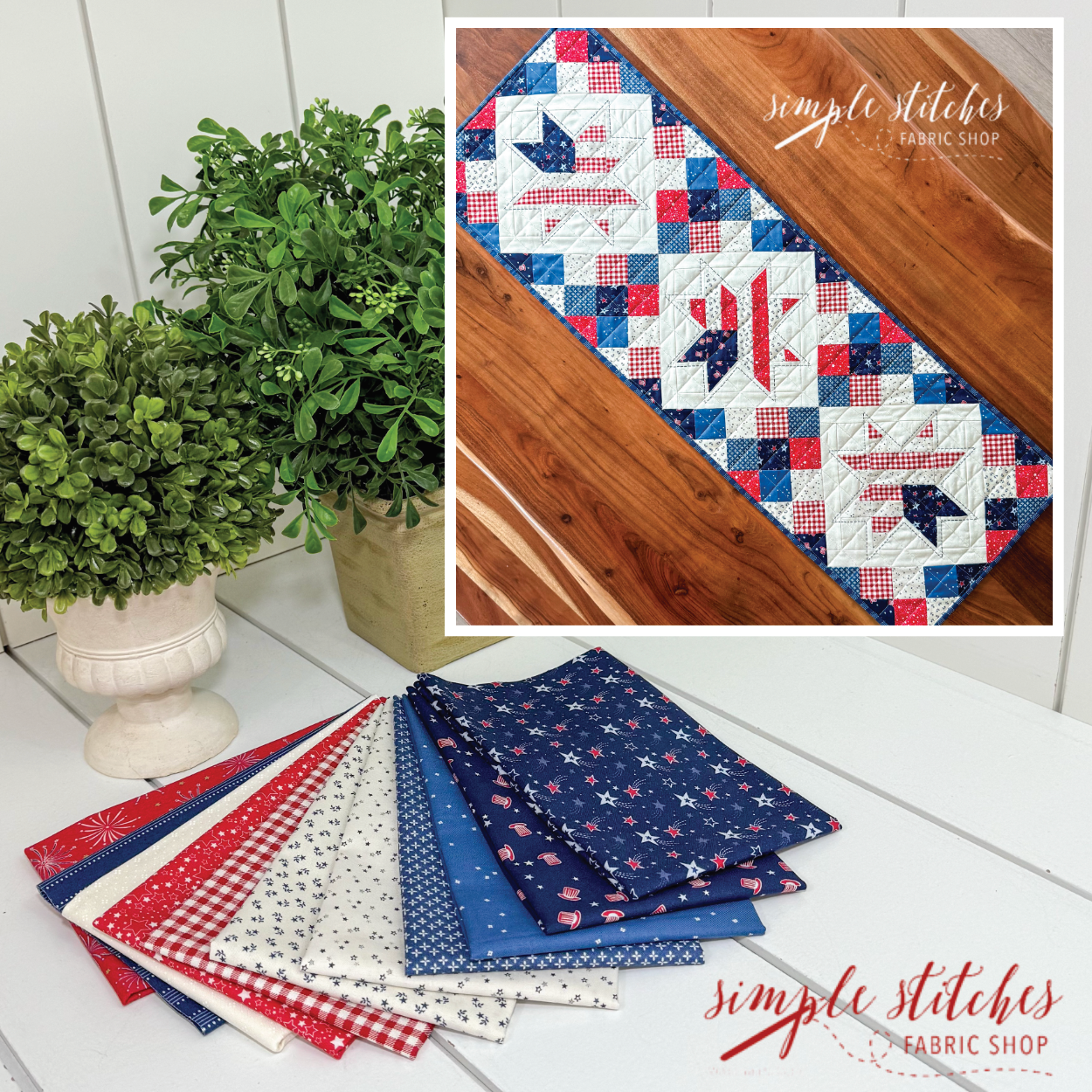 Country Star Runner Kit - Red Backing