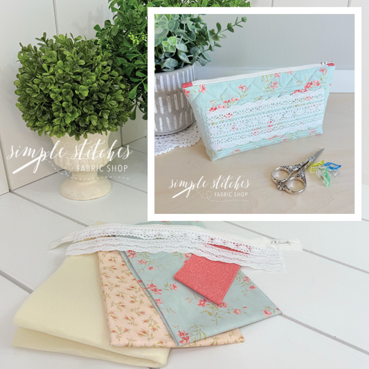 Ribbon Ruffle Pouch Kit