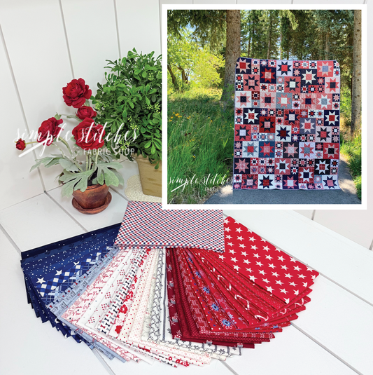 Summer Scrappy Seasons Quilt Kit