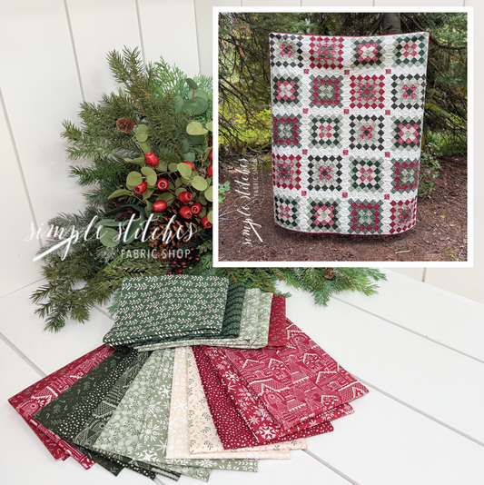 Christmas Sweet Granny Quilt Kit