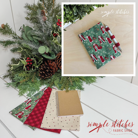 Christmas Time Make Note Notebook Kit