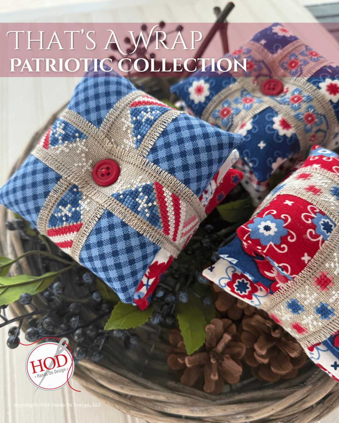 That's A Wrap Patriotic Collection - Hands On Design Paper Pattern